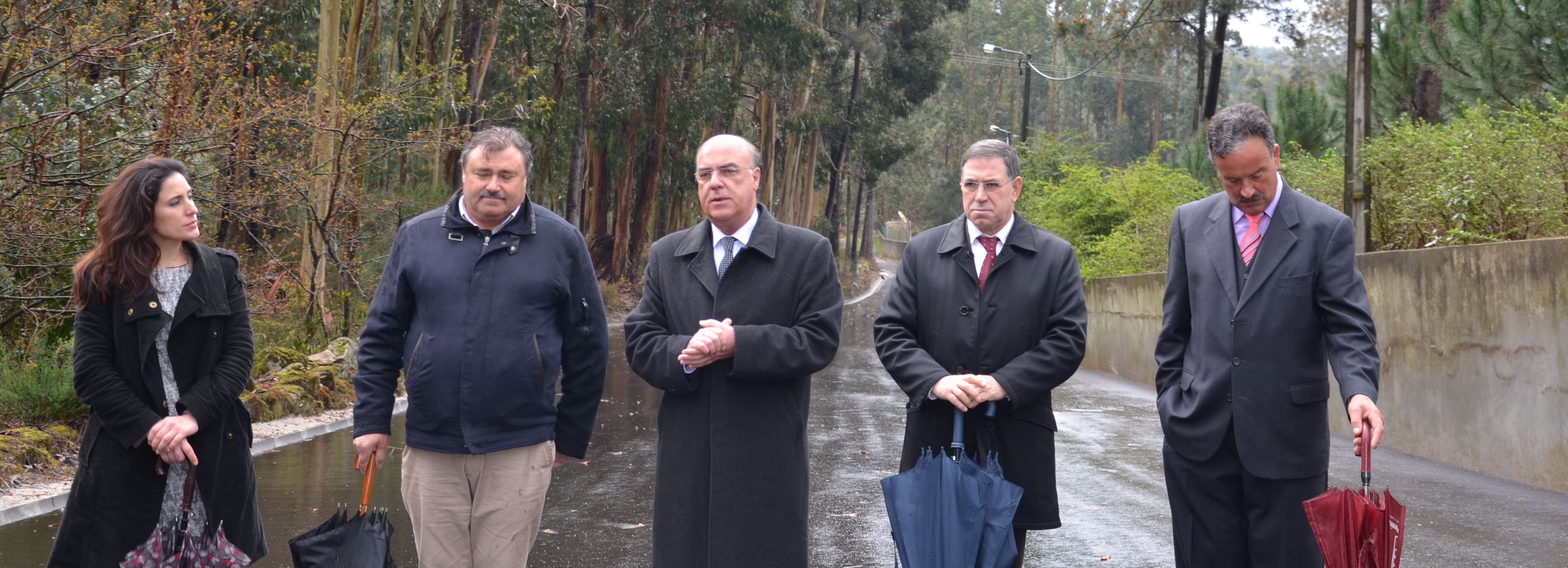 Presidente da Câmara Municipal de Barcelos visitou obras nas freguesias de Durrães e Tregosa