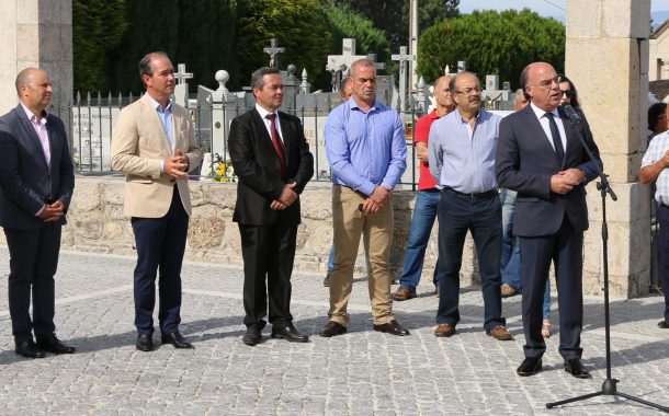 presidente da câmara inaugura acesso ao cemitér...