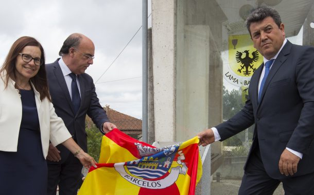 presidente da câmara inaugura obras na freguesi...