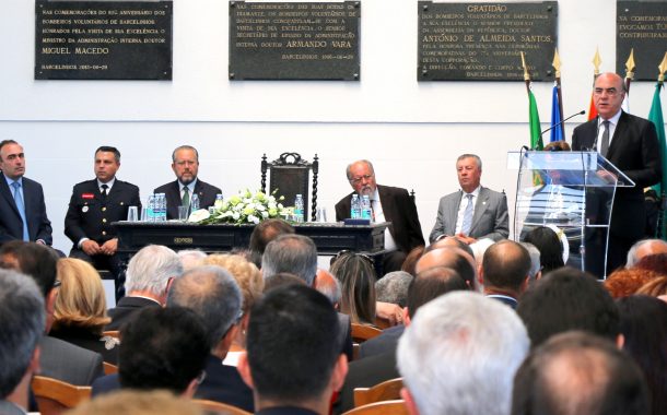 marcou presença no 96.º aniversário dos b.v. ba...