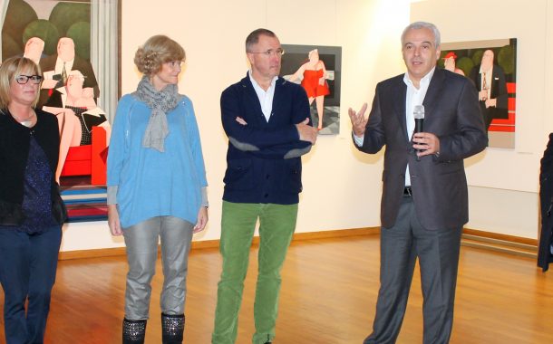obras de pintor belga na galeria municipal