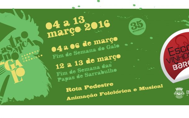 semana gastronómica dedicada ao galo e às papas...