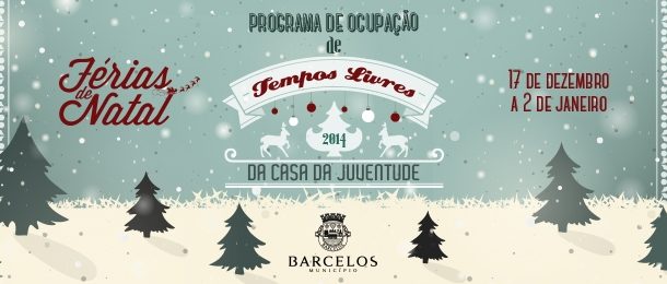 ocupação dos tempos livres das férias de natal ...
