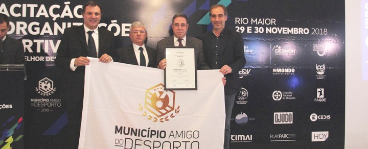 Município de Barcelos reconhecido como Município Amigo do Desporto