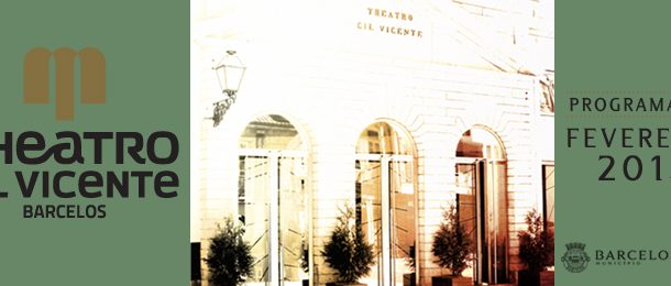 agenda de fevereiro do teatro gil vicente
