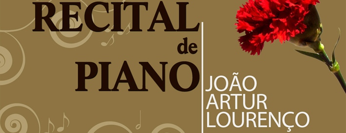 Recital de piano por João Artur Lourenço