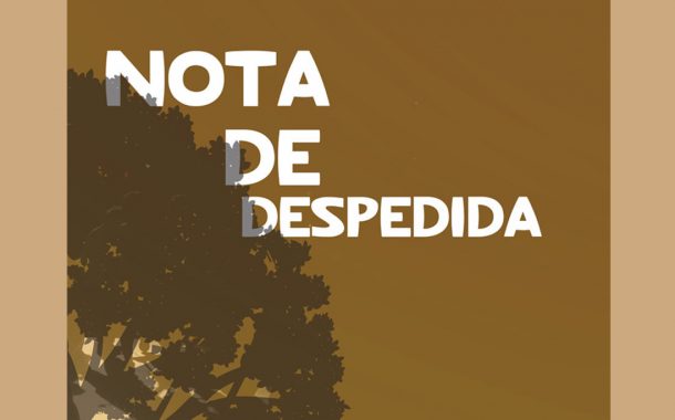 “nota de despedida” é o primeiro romance de dan...
