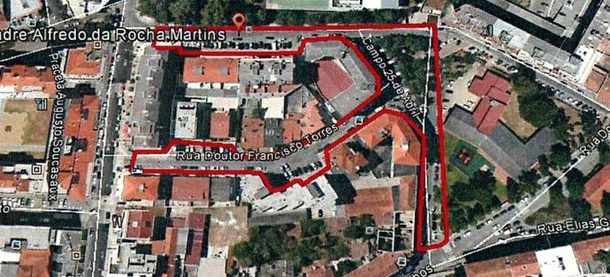 segunda fase das obras no campo 25 de abril arr...