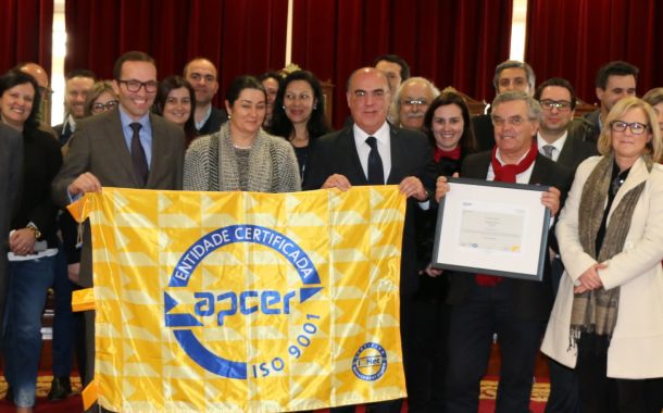 município de barcelos recebe certificado de qua...