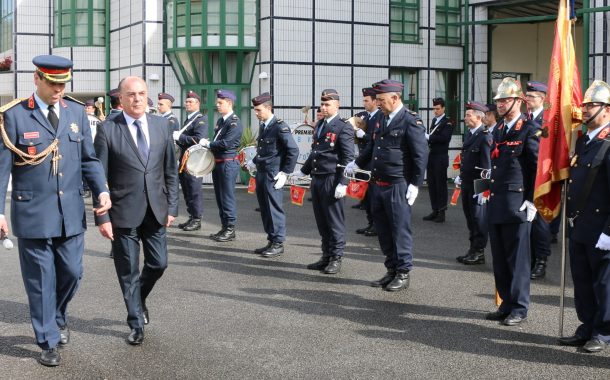 comemorações do 32º aniversário dos bombeiros d...