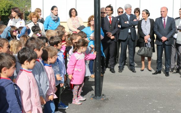 presidente da câmara inaugura bibliotecas escol...