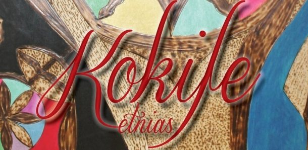 exposição de pirogravuras na sala gótica