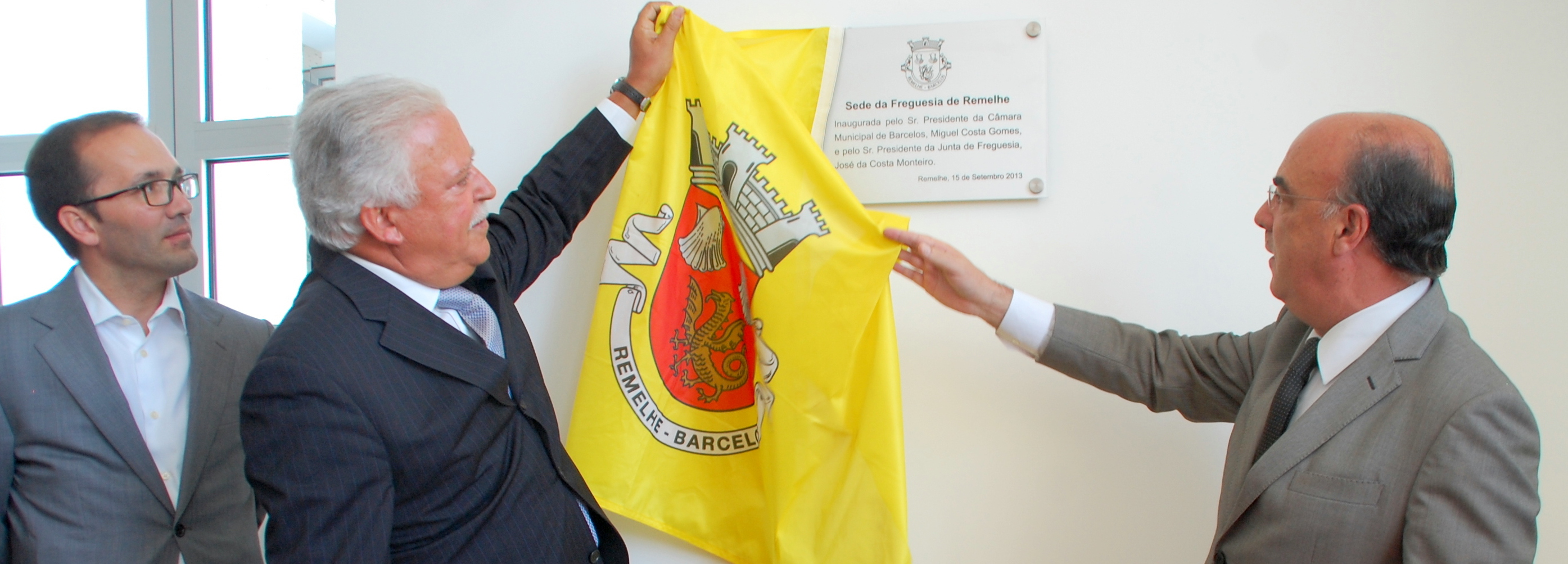 Presidente da Câmara inaugurou nova sede da Freguesia de Remelhe