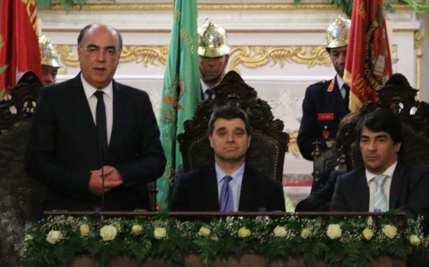 presidente da câmara  marcou presença no encerr...