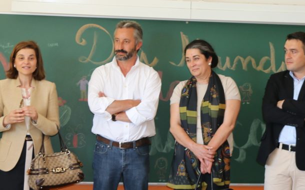 inauguração do parque escolar em silveiros