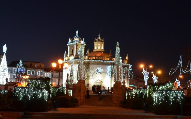 a magia do natal invade barcelos