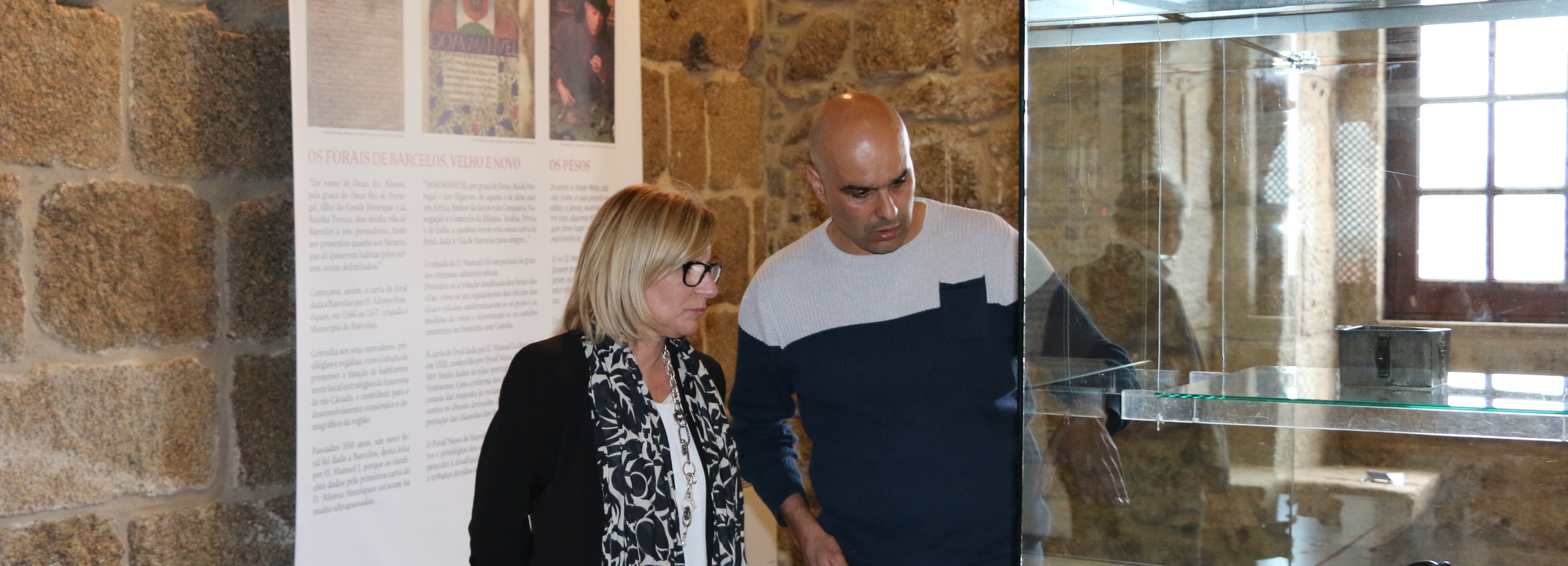 Acervo arqueológico municipal em exposição na Torre Medieval