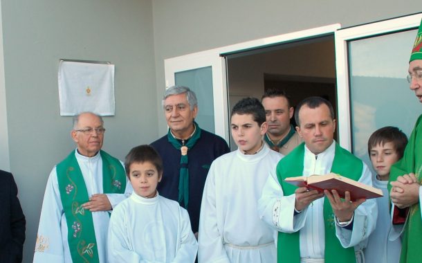 escuteiros de cambeses inaguram sede e capela d...