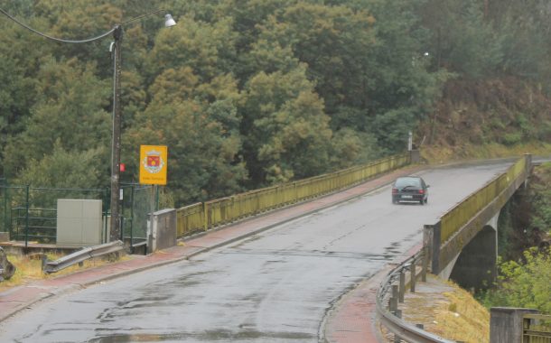 ponte sobre o rio cávado entre a pousa e areias...