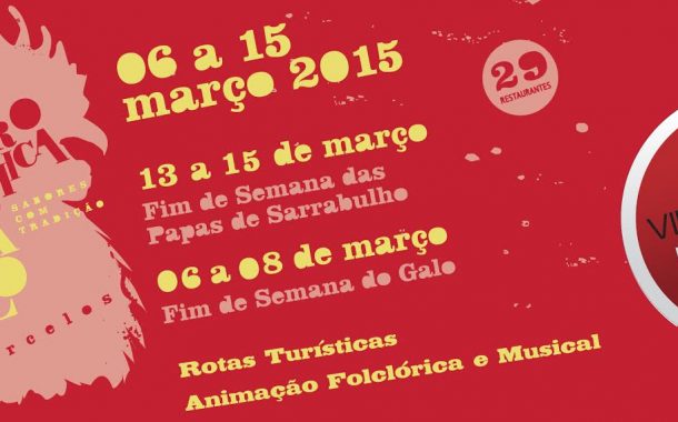 semana gastronómica dedicada ao galo e às papas...