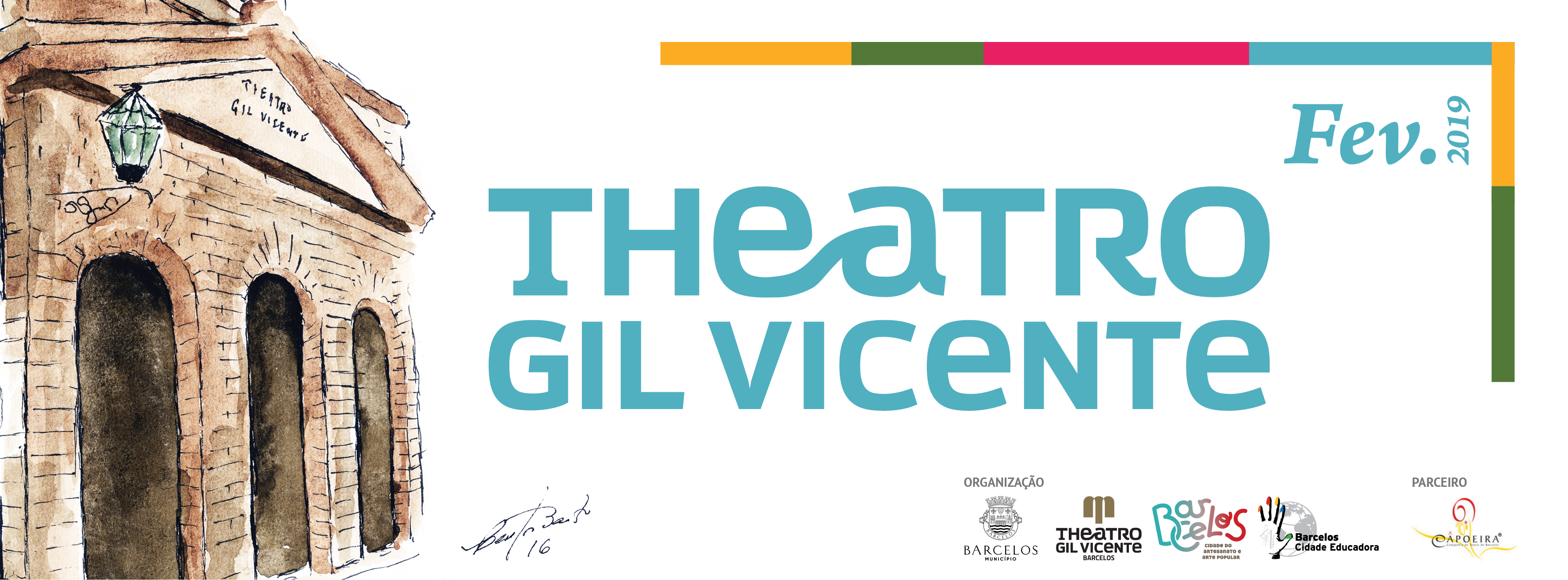Música e teatro marcam programação cultural do mês de fevereiro do Teatro Gil Vicente