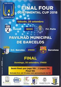Final Four da Taça Continental 2018