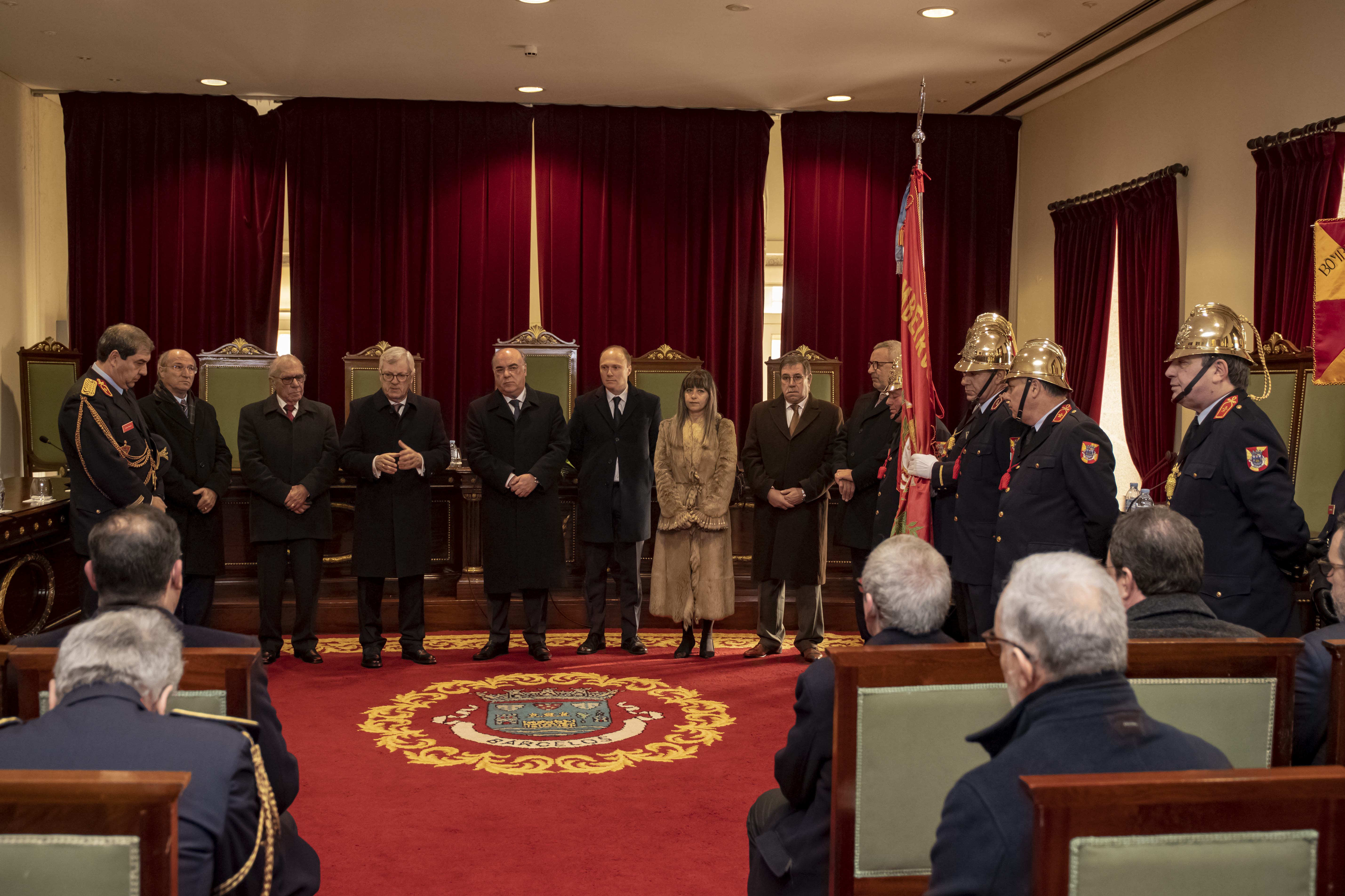 Câmara Municipal participa nas comemorações do 137.º aniversário dos Bombeiros de Barcelos