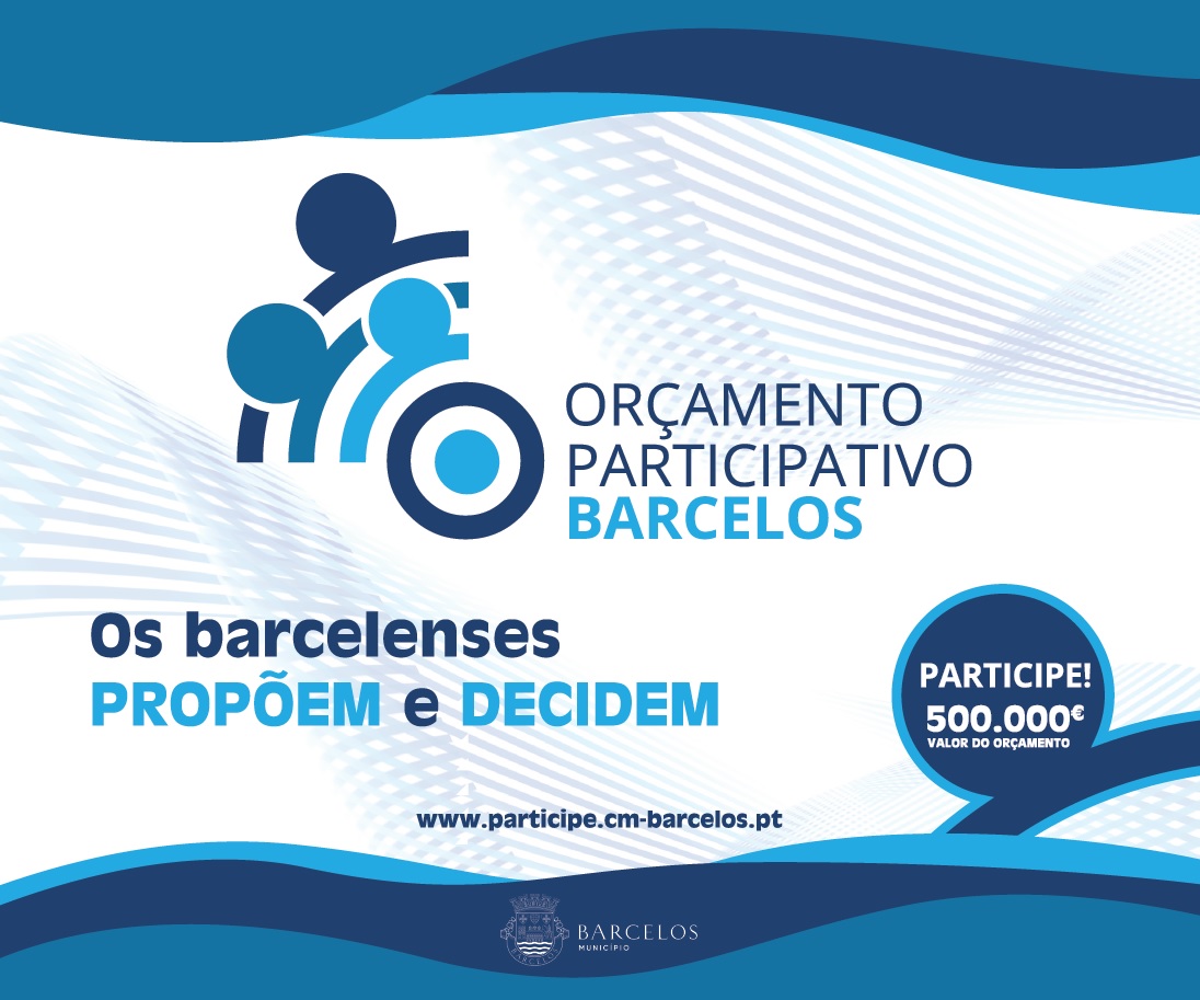 Propostas do Orçamento Participativo de Barcelos em votação de 7 a 21 de fevereiro