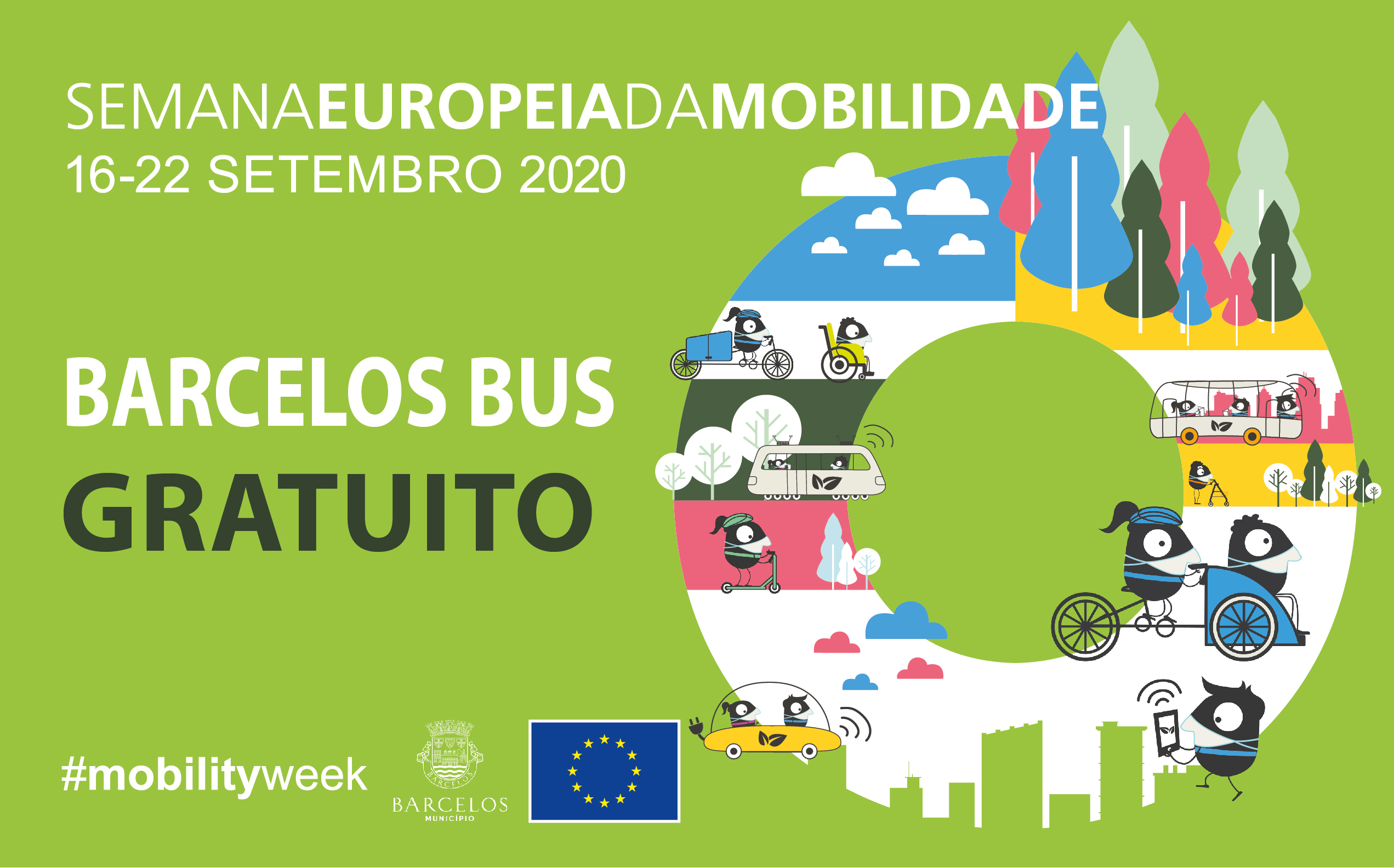 Semana da Mobilidade com “Barcelos Bus” gratuito