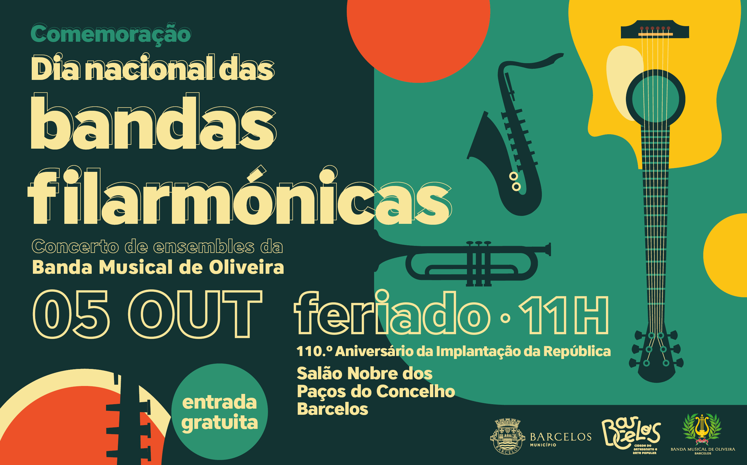 Barcelos comemora Dia Nacional das Bandas Filarmónicas