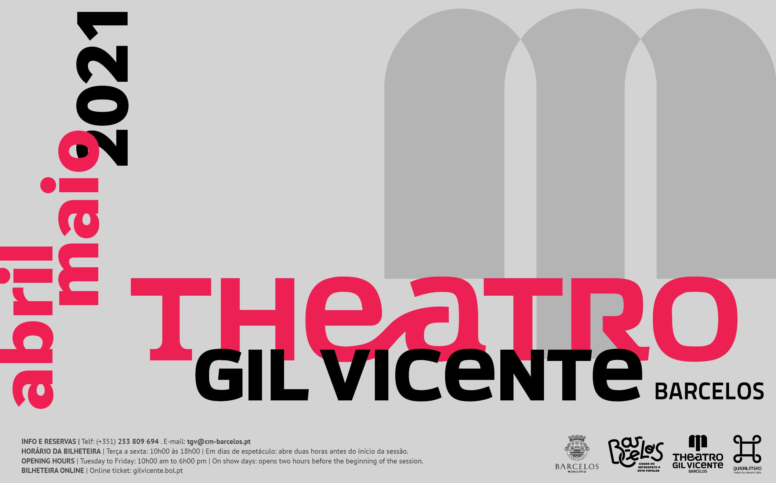 Cinema, teatro e música marcam regresso da programação ao Theatro Gil Vicente
