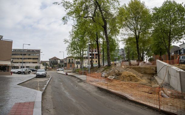 alterações de trânsito devido às obras no campo...