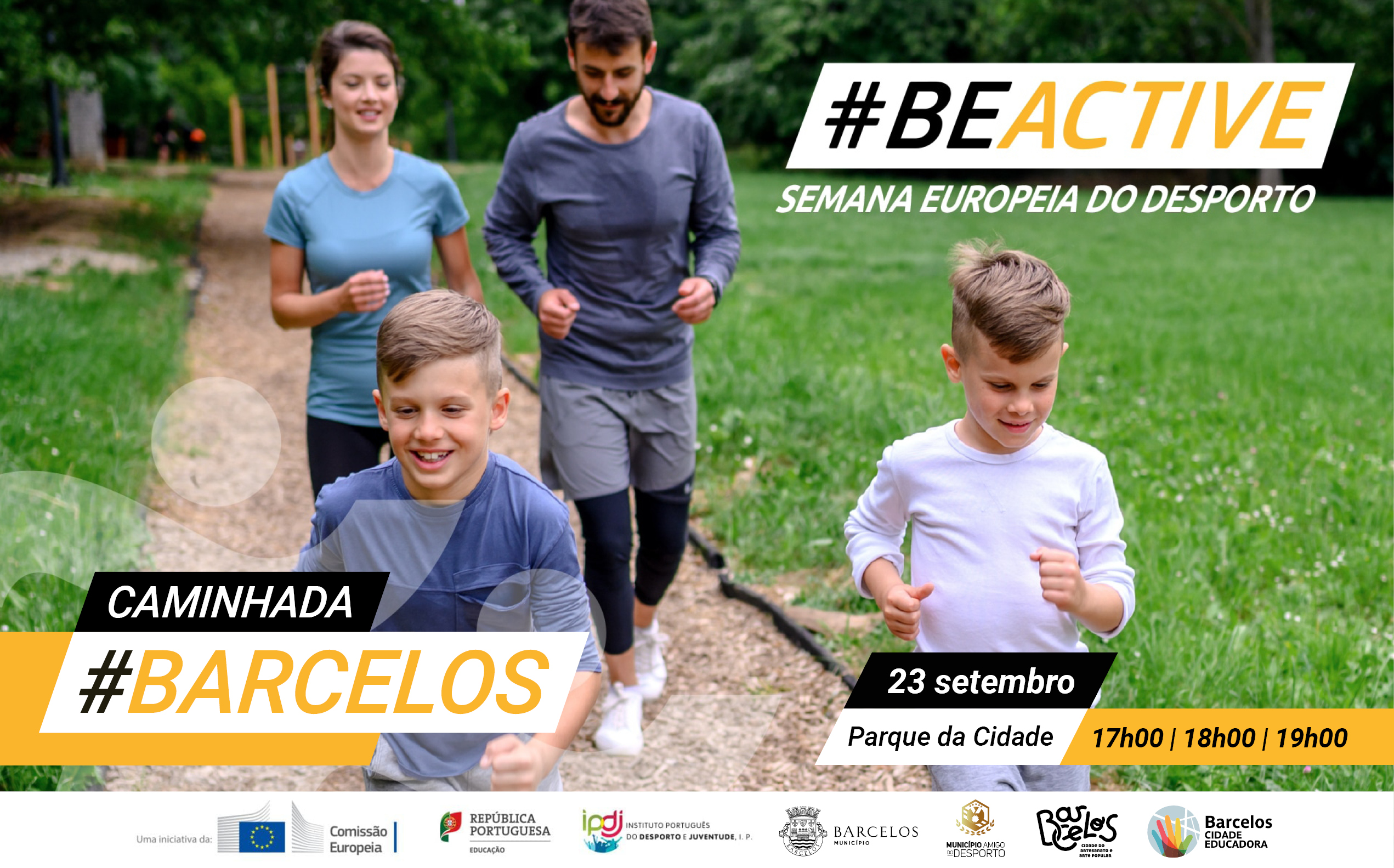 Município de Barcelos associa-se à Semana Europeia do Desporto com atividade física
