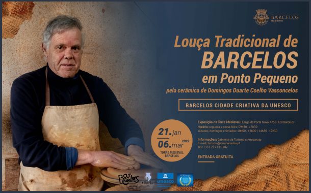 exposição“ louça tradicional de barcelos em pon...