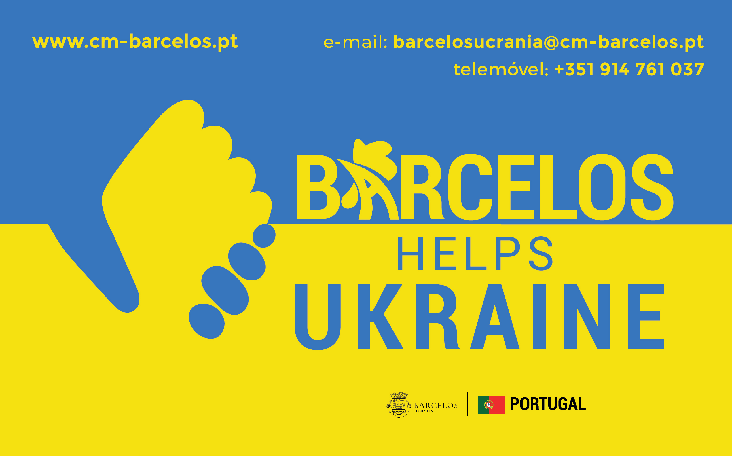 Barcelos cria Plano Municipal de apoio aos refugiados da Ucrânia