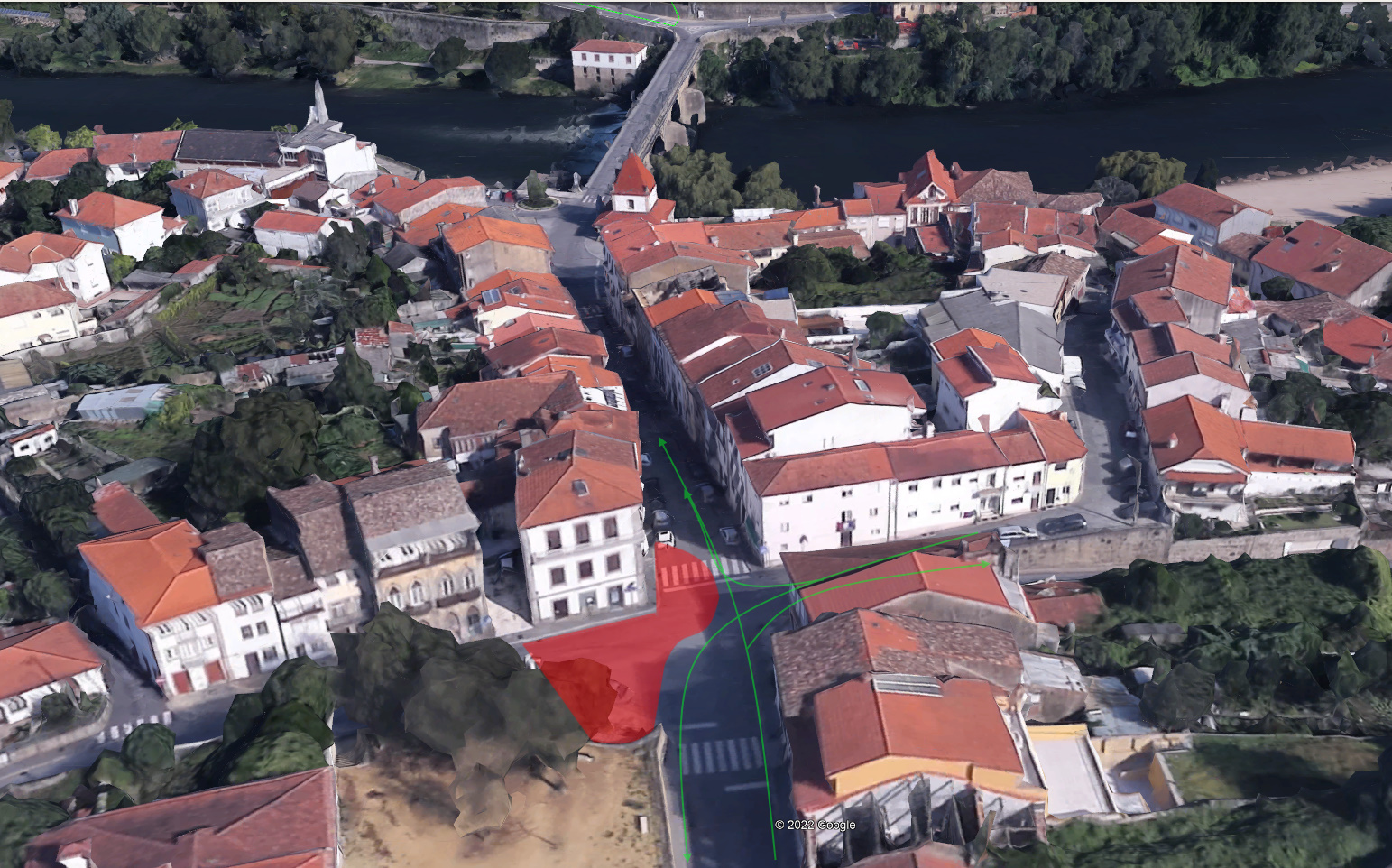 Condicionamento de trânsito no Top de Barcelinhos