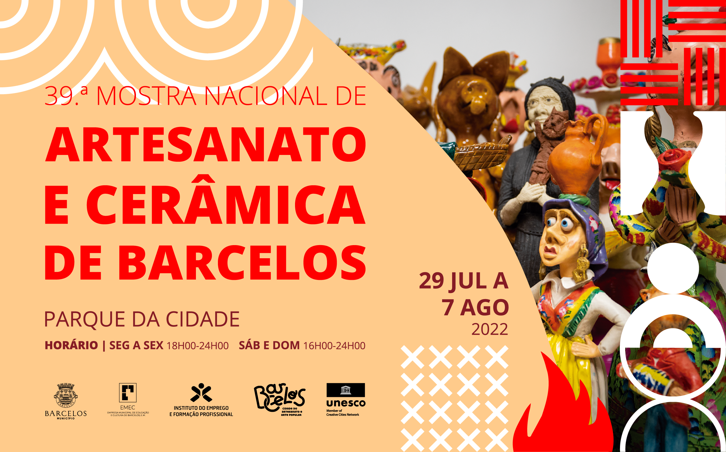 Já abriu a 39ª Mostra Nacional de Artesanato e Cerâmica de Barcelos
