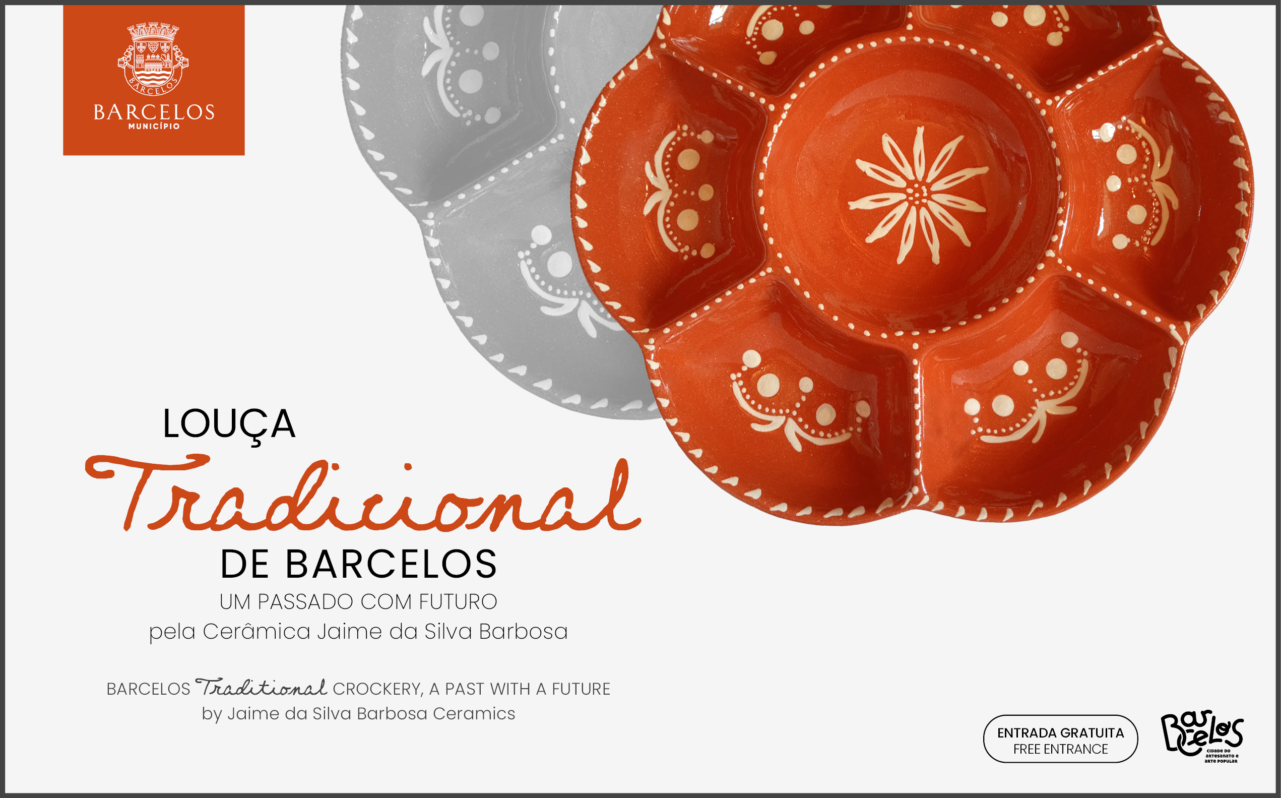 “Louça Tradicional de Barcelos – Um passado com futuro pela cerâmica de Jaime da Silva Barbosa”, na Torre Medieval