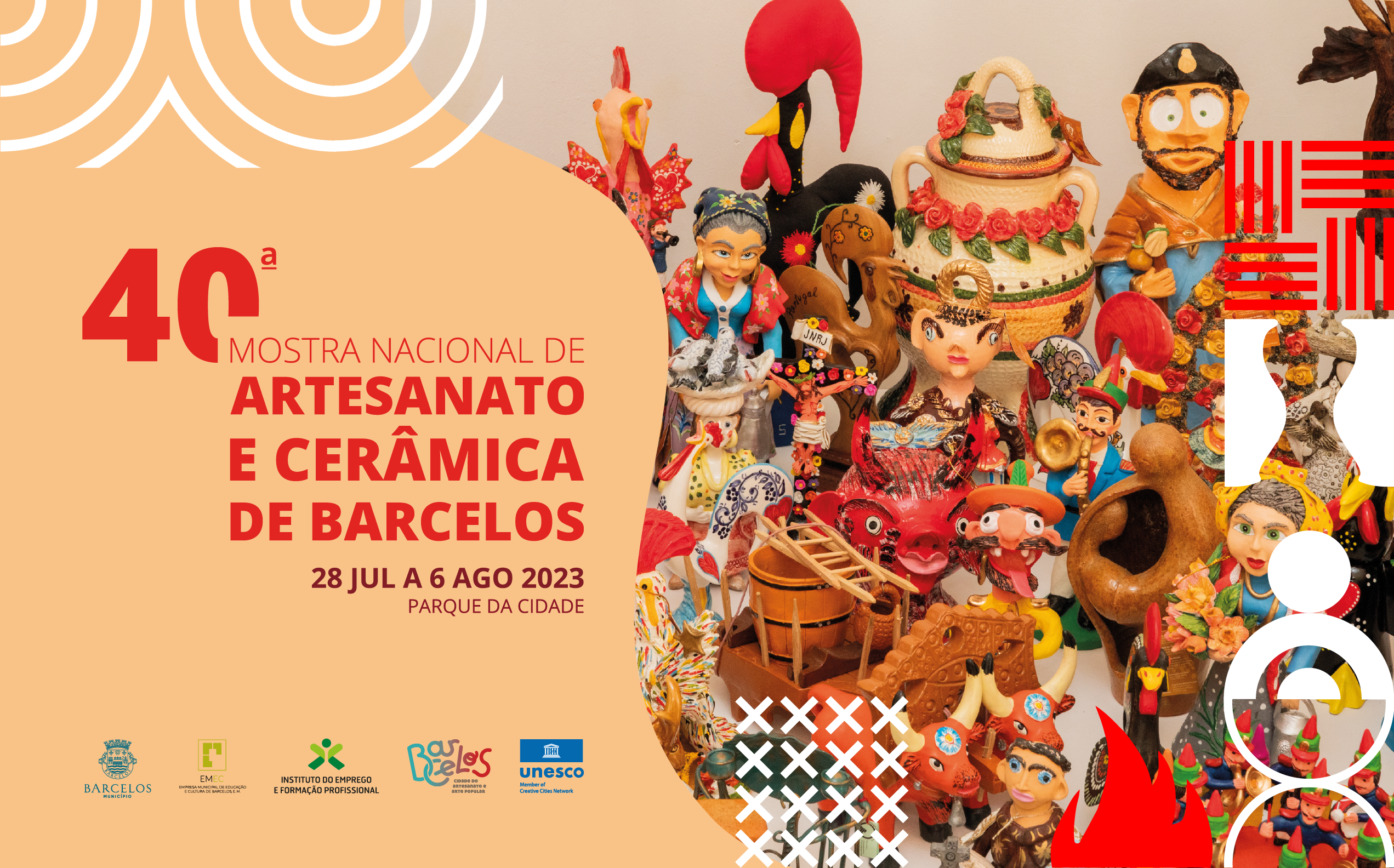 Mostra Nacional de Artesanato e Cerâmica de Barcelos tem representação de quatro Cidades Criativas da UNESCO
