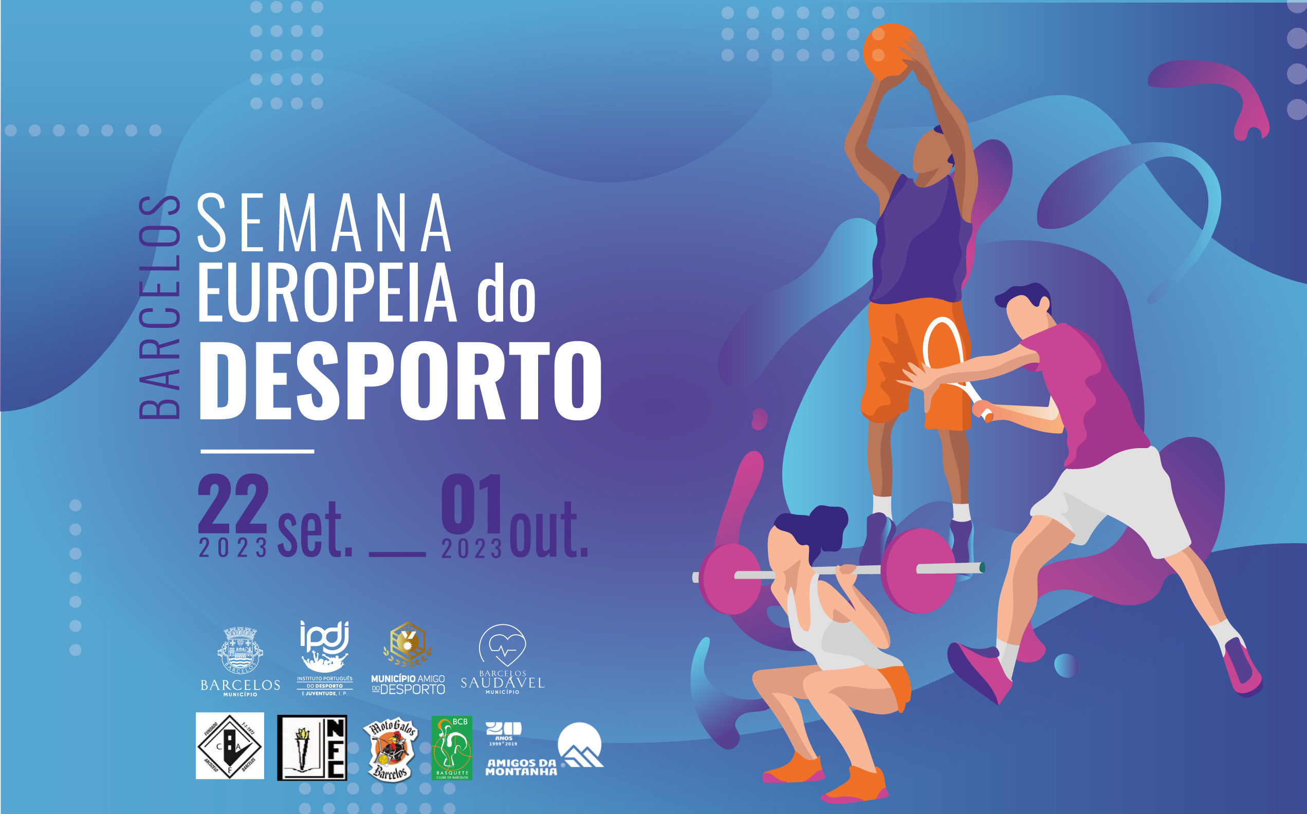 Município de Barcelos associa-se à Semana Europeia do Desporto