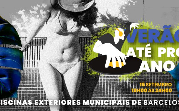 “verão até pró ano” nas piscinas municipais