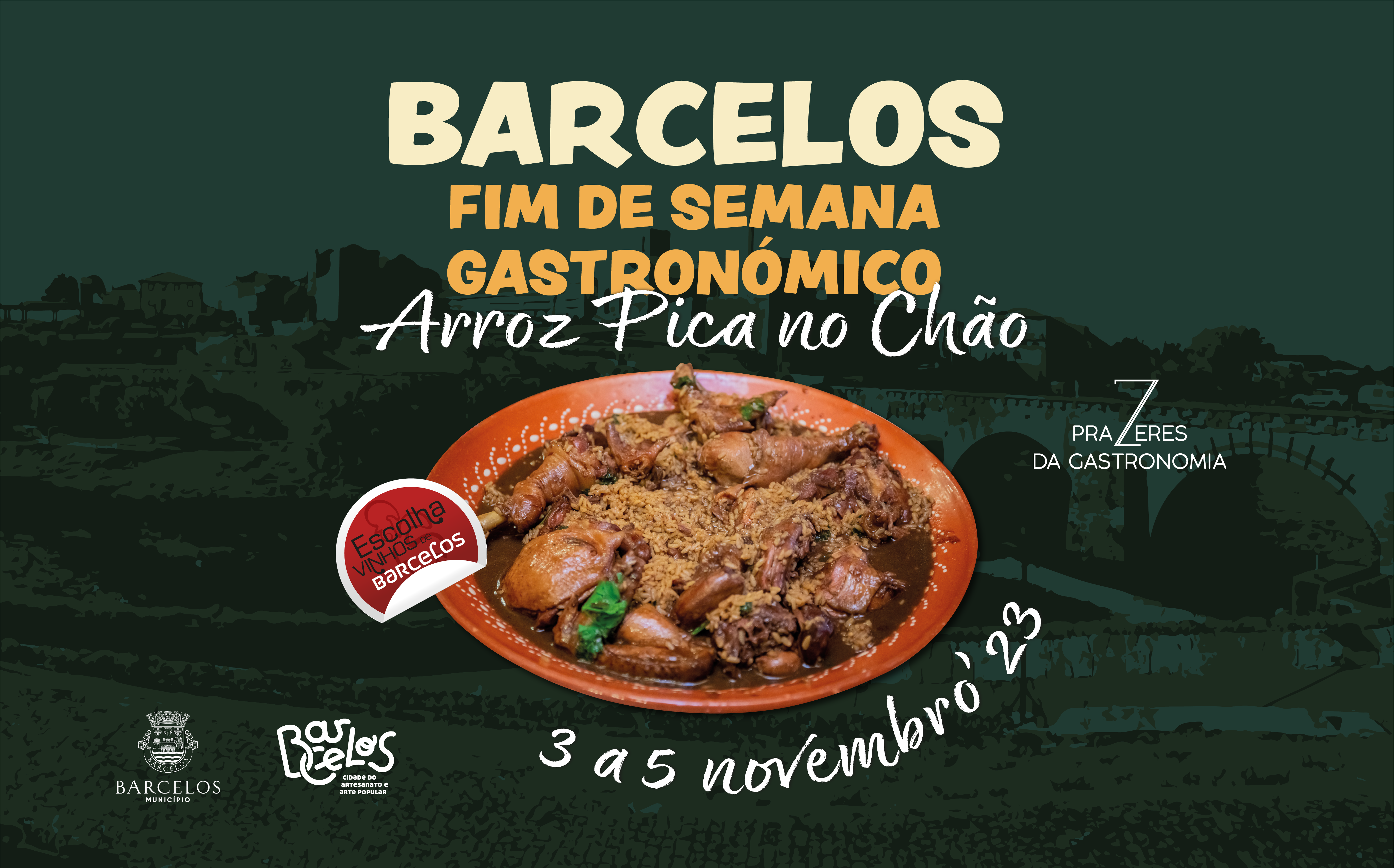 Arroz “Pica no Chão” à mesa de 32 restaurantes do concelho de Barcelos