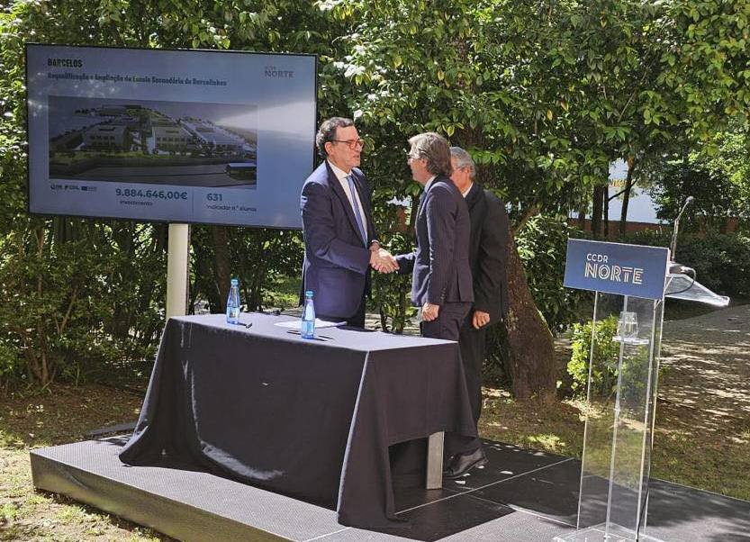 Barcelos garante 10 milhões do PRR para a reabilitação da Escola Secundária de Barcelinhos