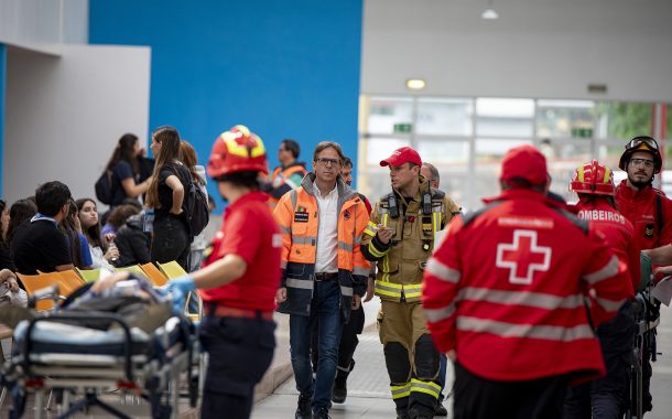 simulacro testou operações de socorro em aciden...