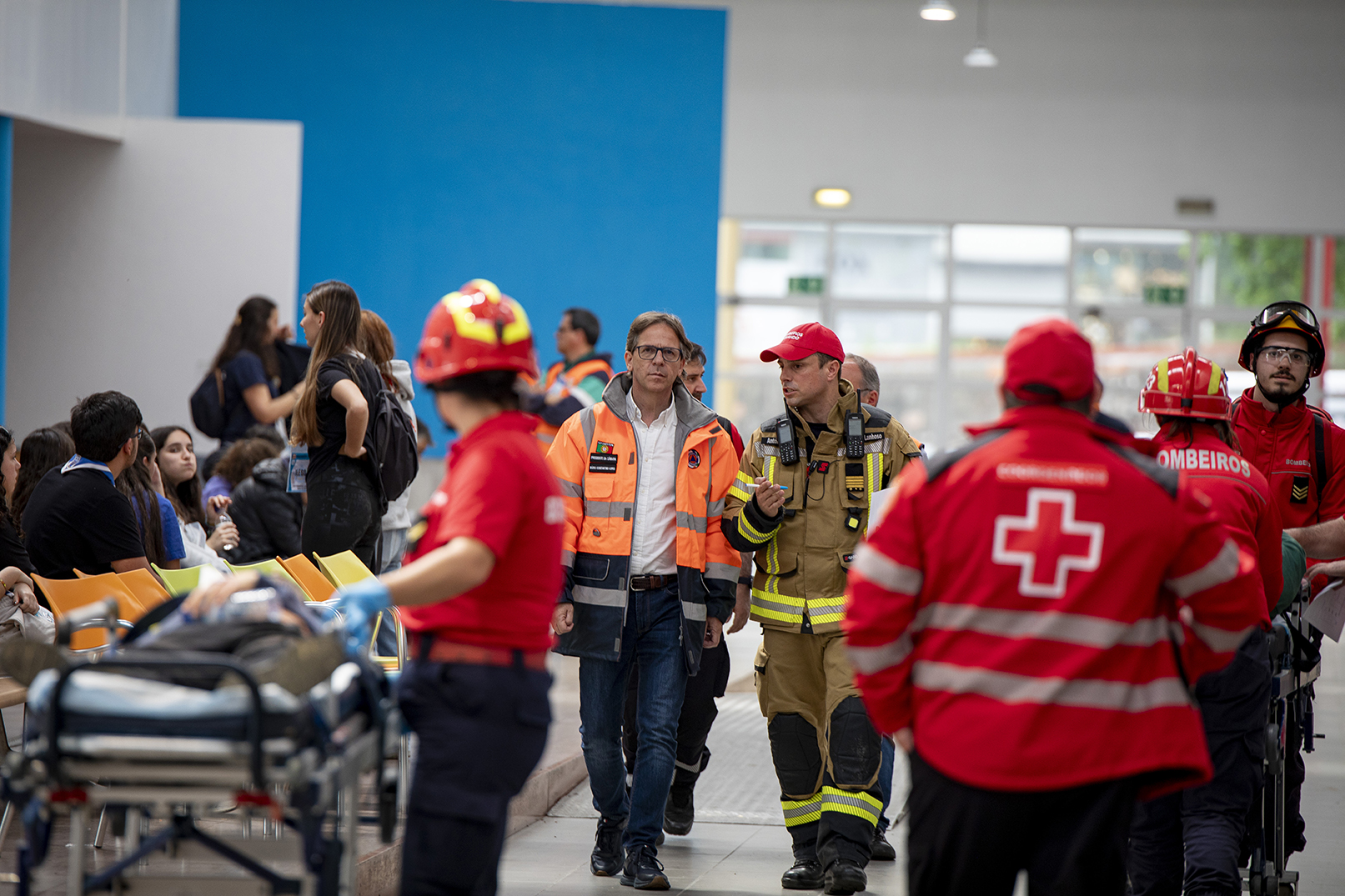 Simulacro testou operações de socorro em acidente grave
