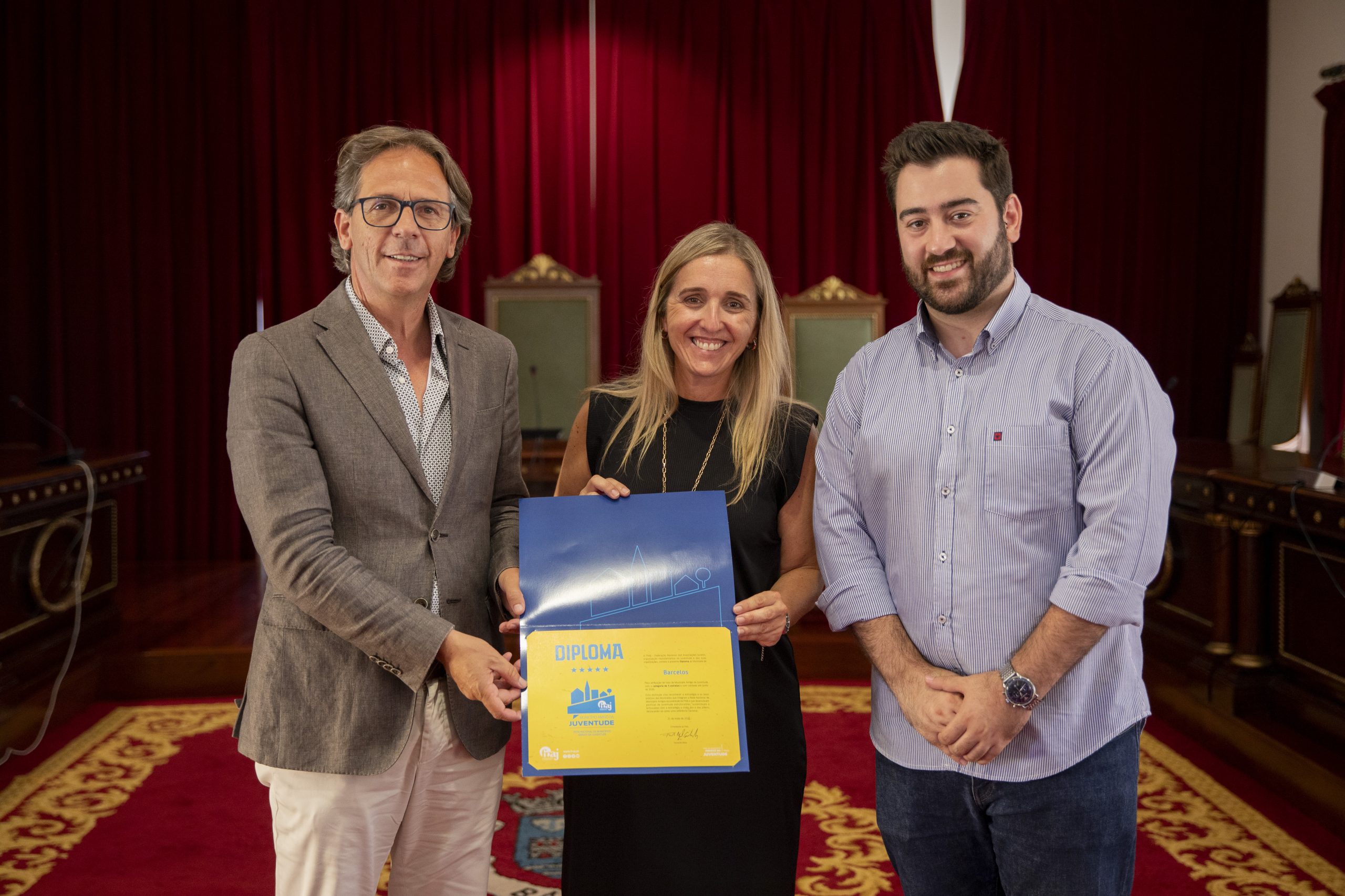 Município de Barcelos recebe distinção máxima como “Município Amigo da Juventude”