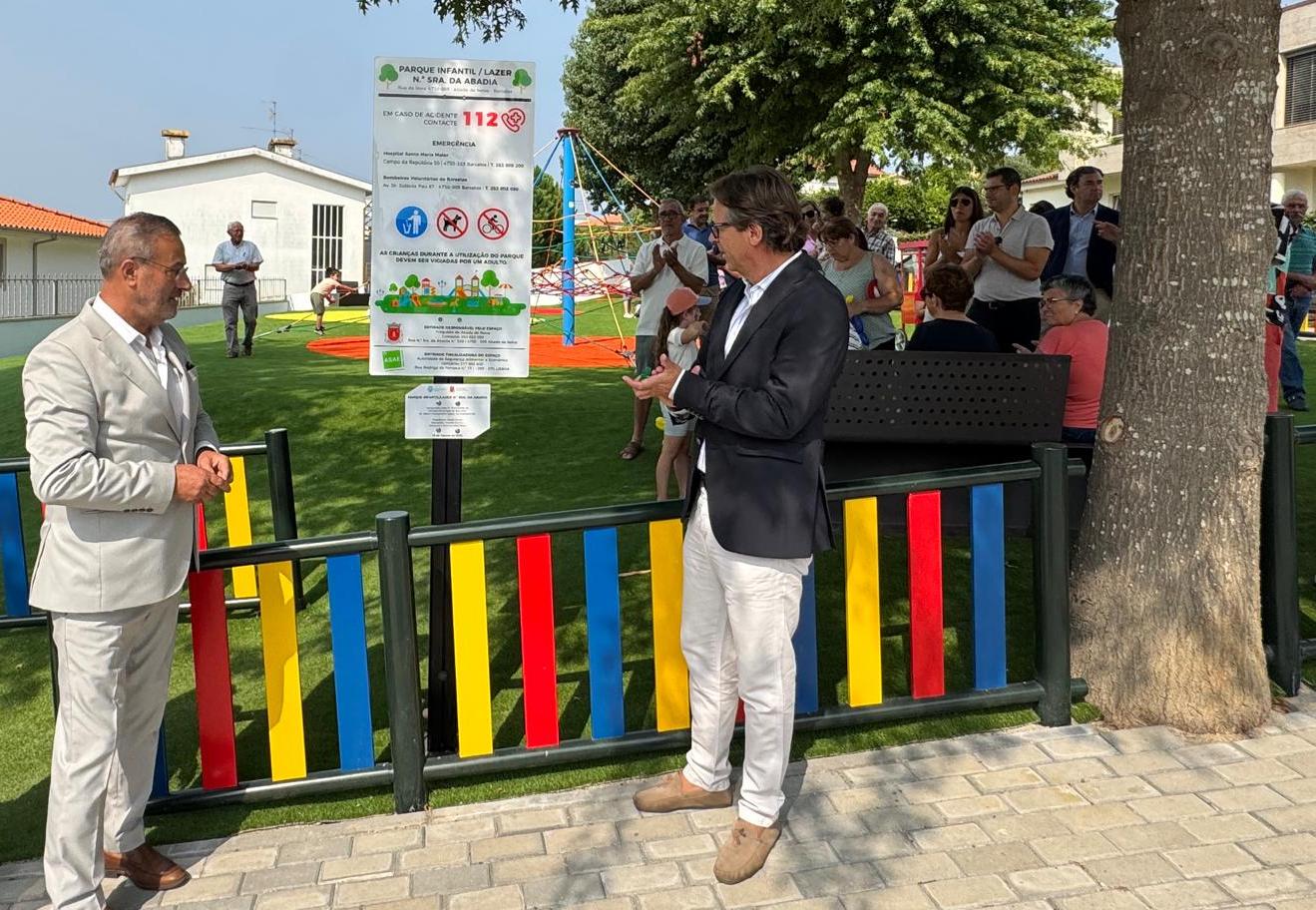 Abade de Neiva tem um novo parque infantil e de lazer