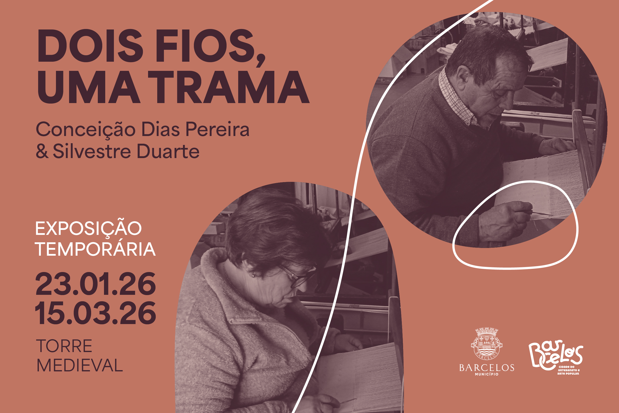 Artesanato tecido a linho na Torre Medieval de Barcelos