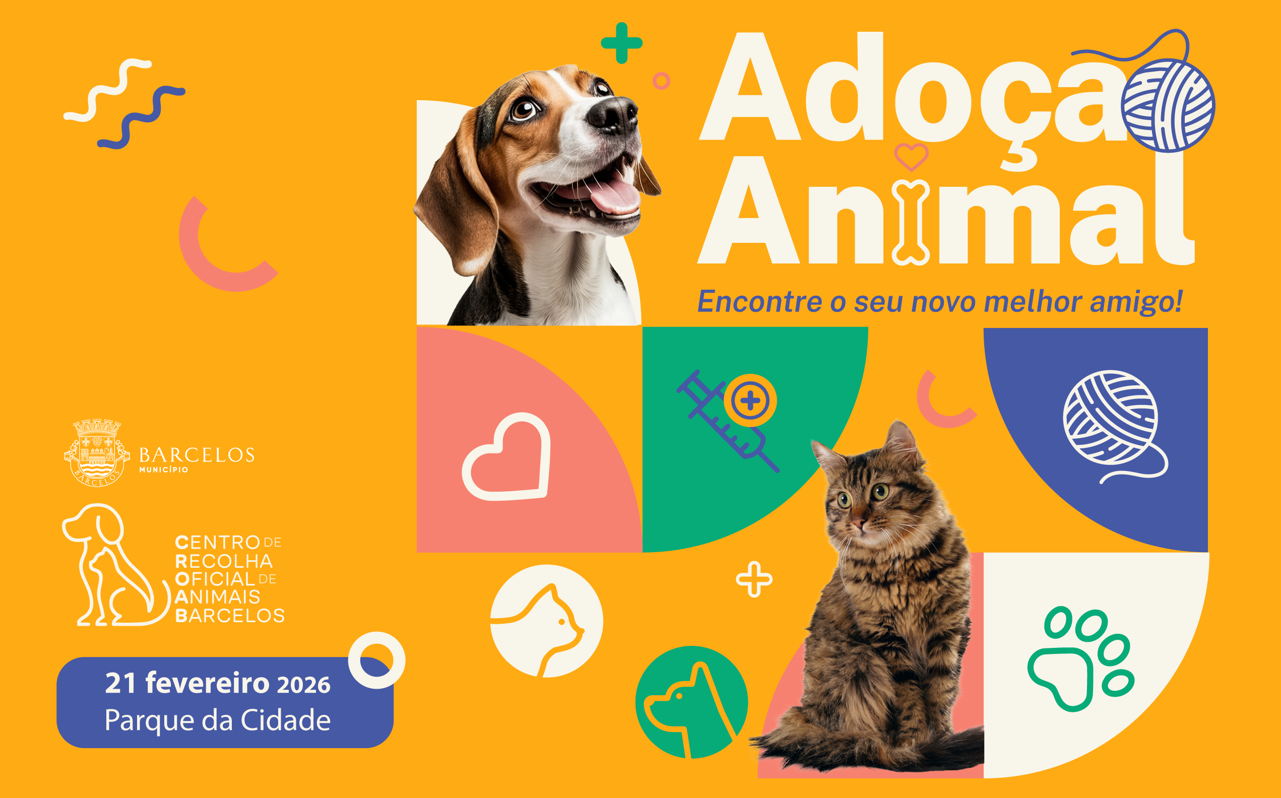 Município de Barcelos promove Feira de Adoção Animal