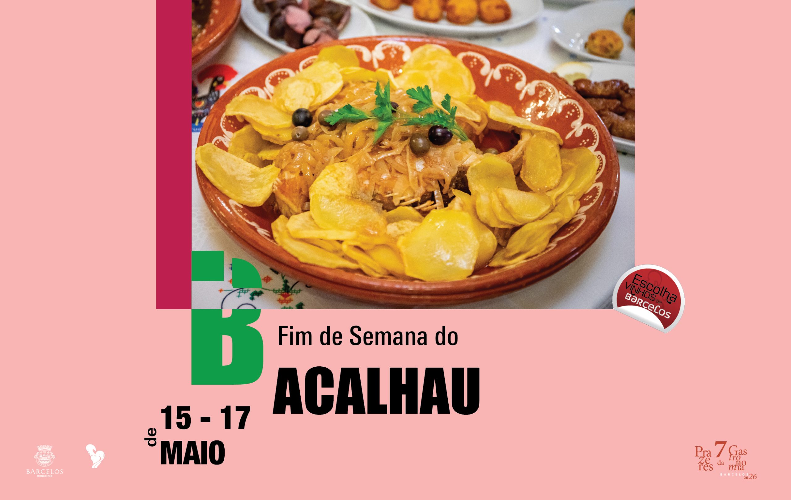 Fim de Semana do Bacalhau em 46 restaurantes de Barcelos